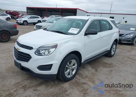2016 Chevrolet Equinox Ls из США, поврежденный, VIN 2GNFLEEK5G6126131